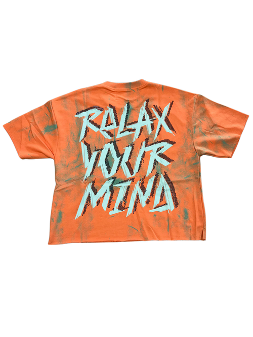 "RELAX"  BOX TSHIRT