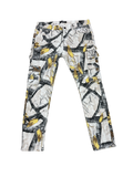 WHITE CAMO JEANS