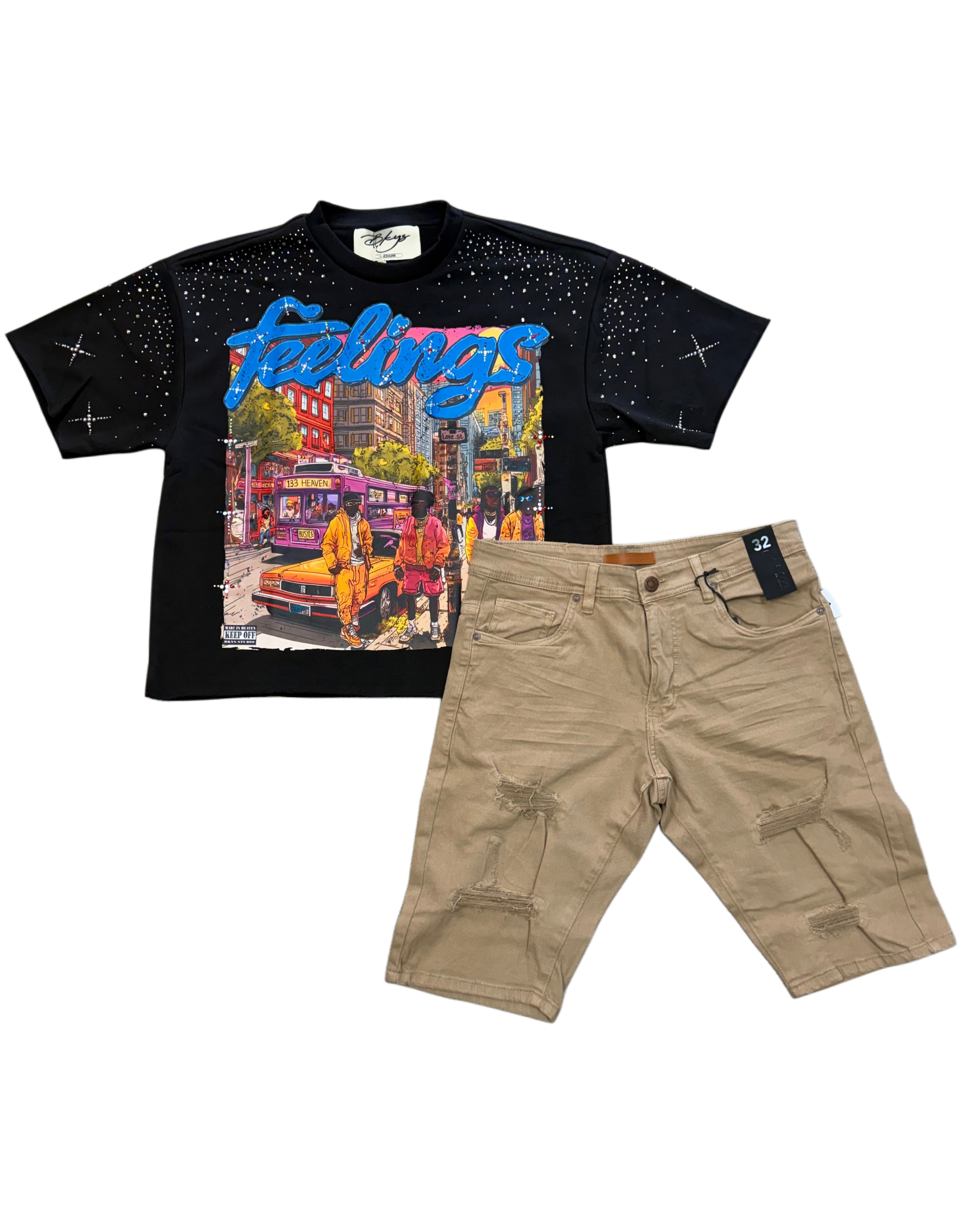 "FEELINGS" KHAKI