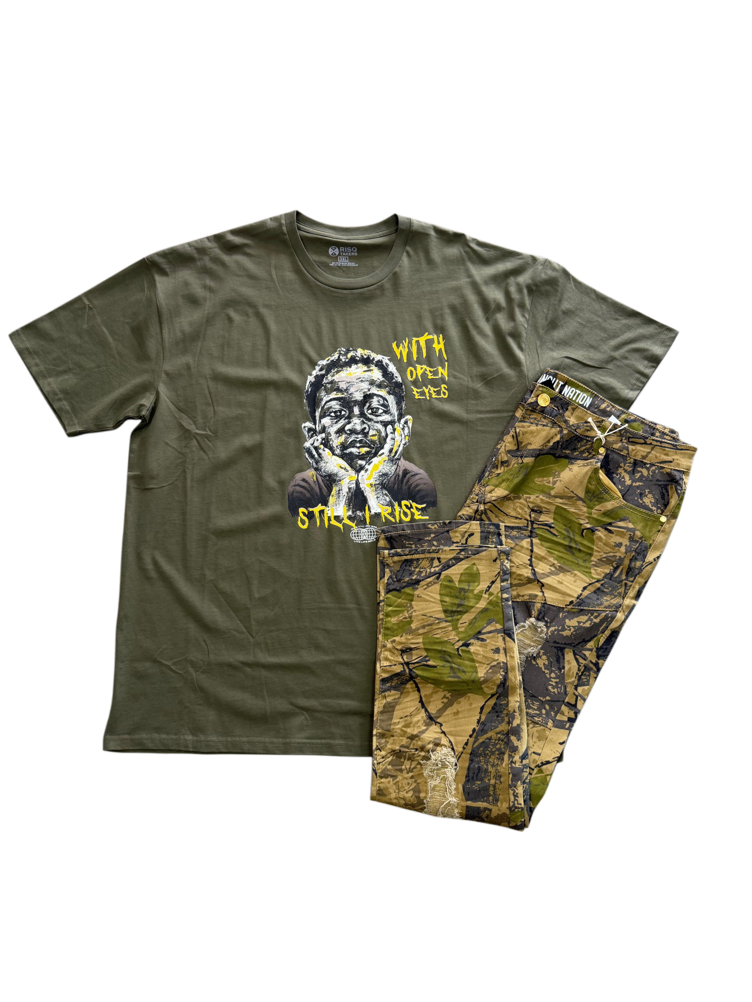 STILL I RISE DARK CAMO